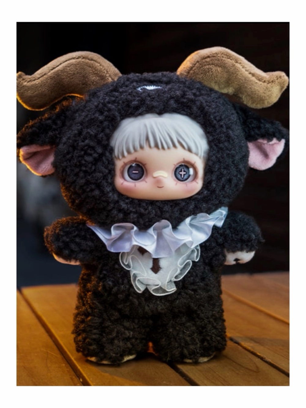 May Mei Dark Forest Series Plush Doll Pendant Axel Black